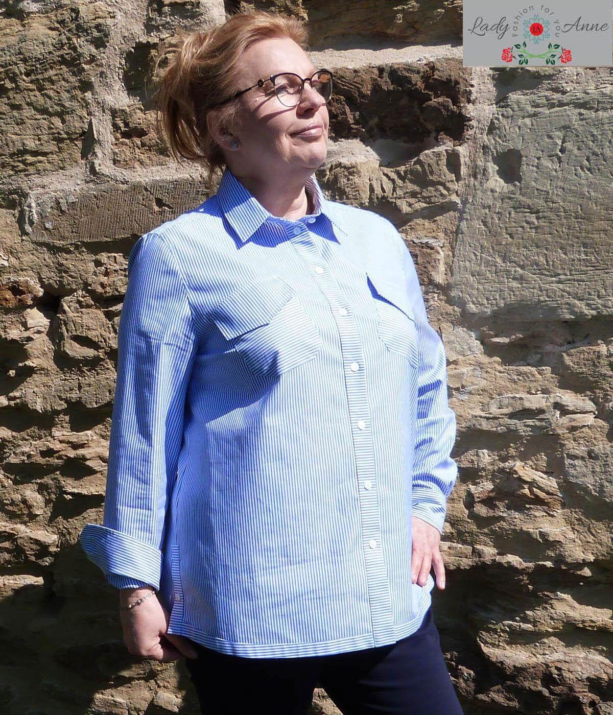 DALIDA casual modna koszula damska - LADY-ANNE