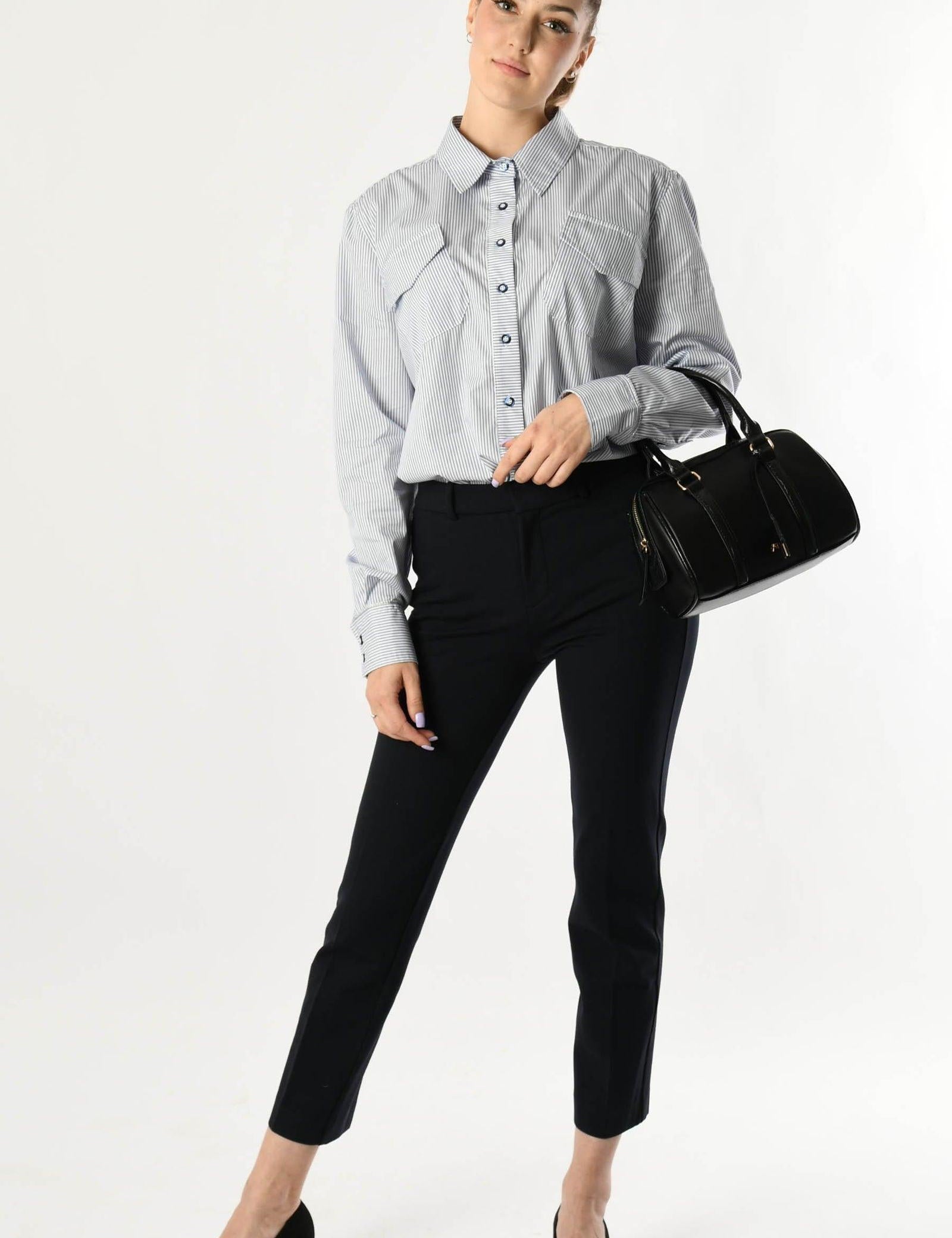 DALIDA elegancka casual koszula damska - LADY-ANNE