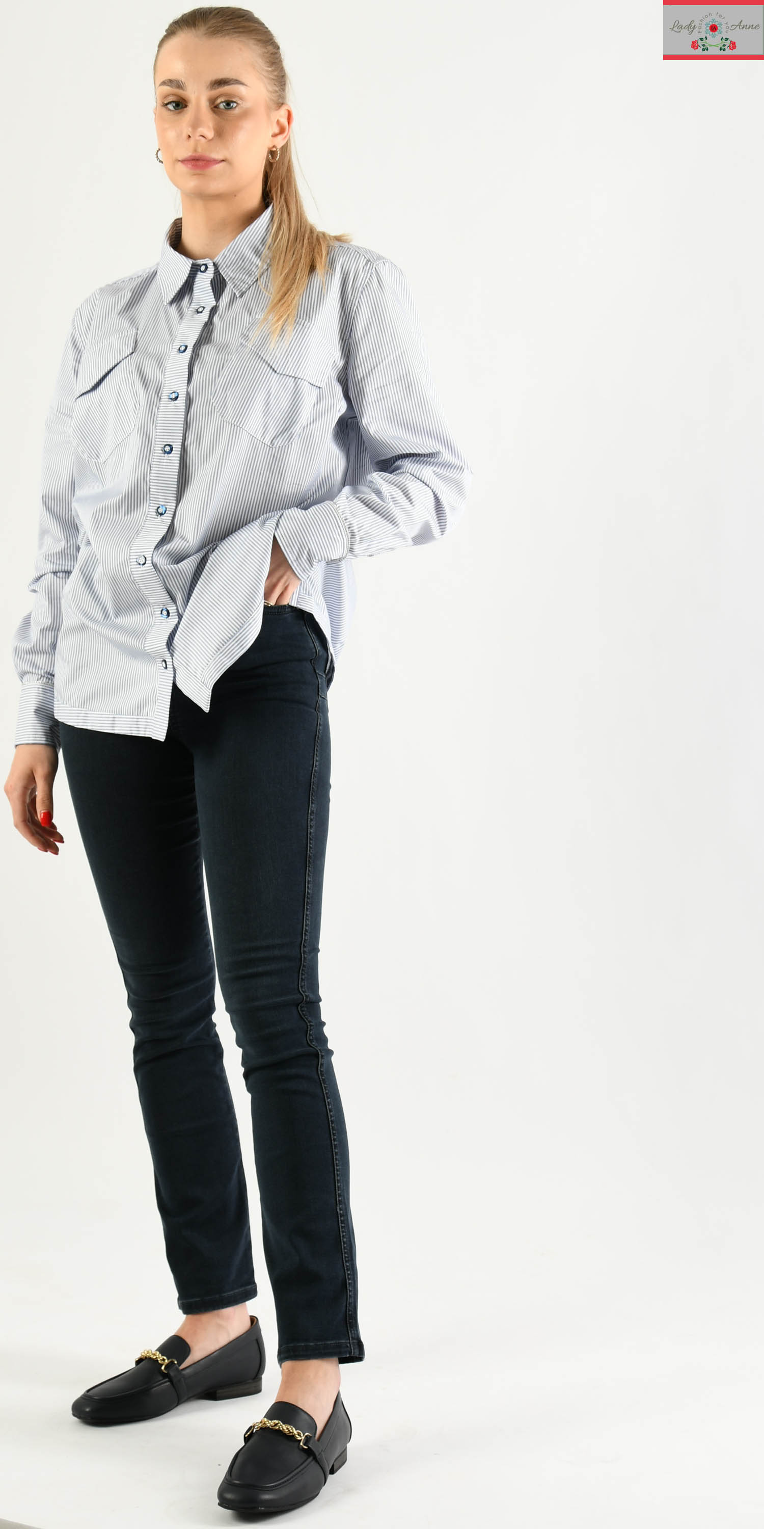 DALIDA modna elegancka  koszula damska - LADY-ANNE