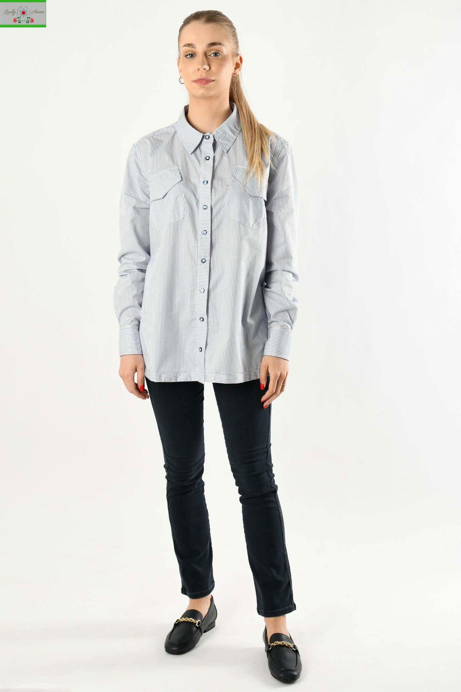 DALIDA modna elegancko sportowa koszula damska - LADY-ANNE