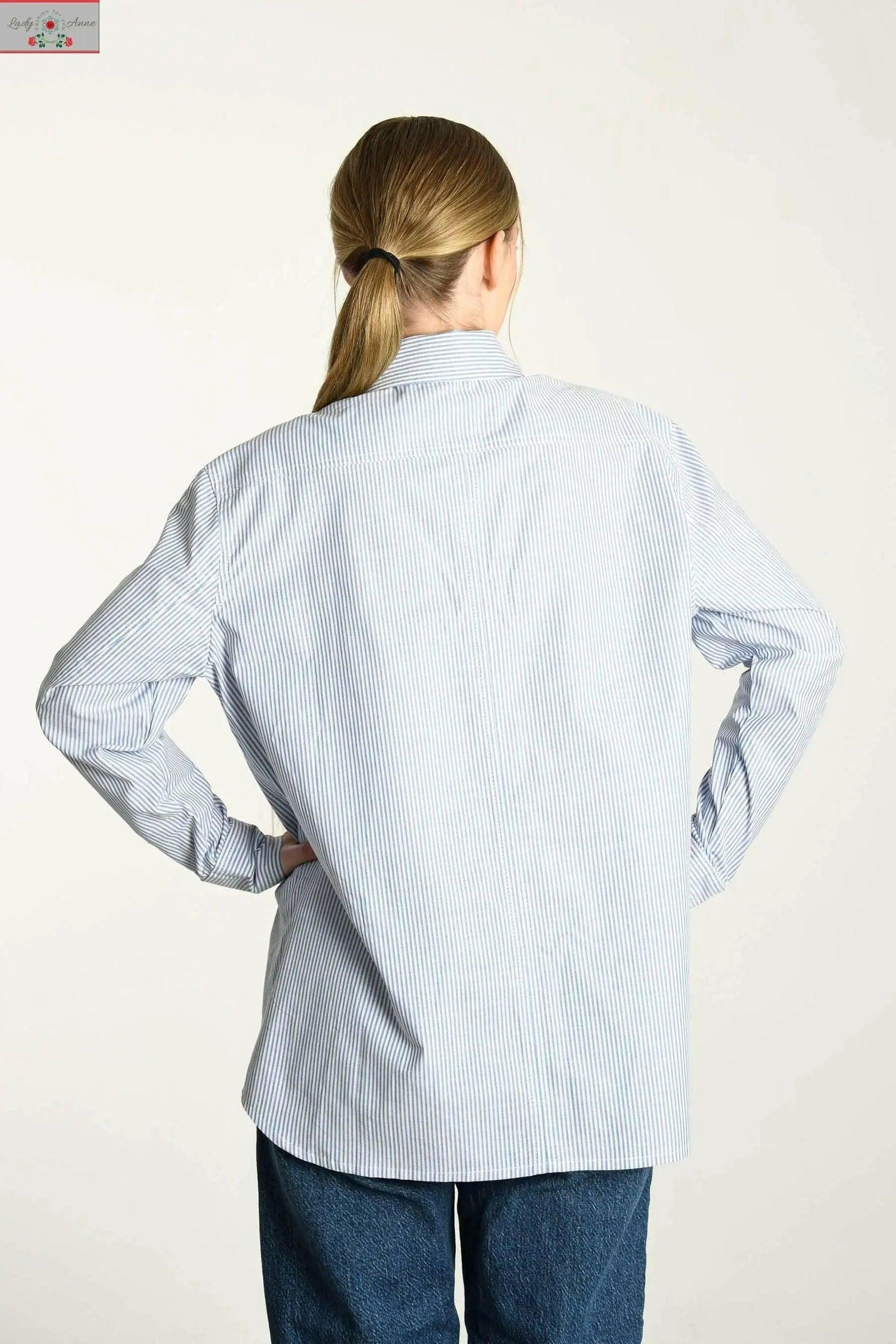 Lorenza sportowa koszula damska - LADY-ANNE