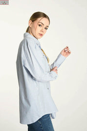 Lorenza sportowa koszula damska - LADY-ANNE