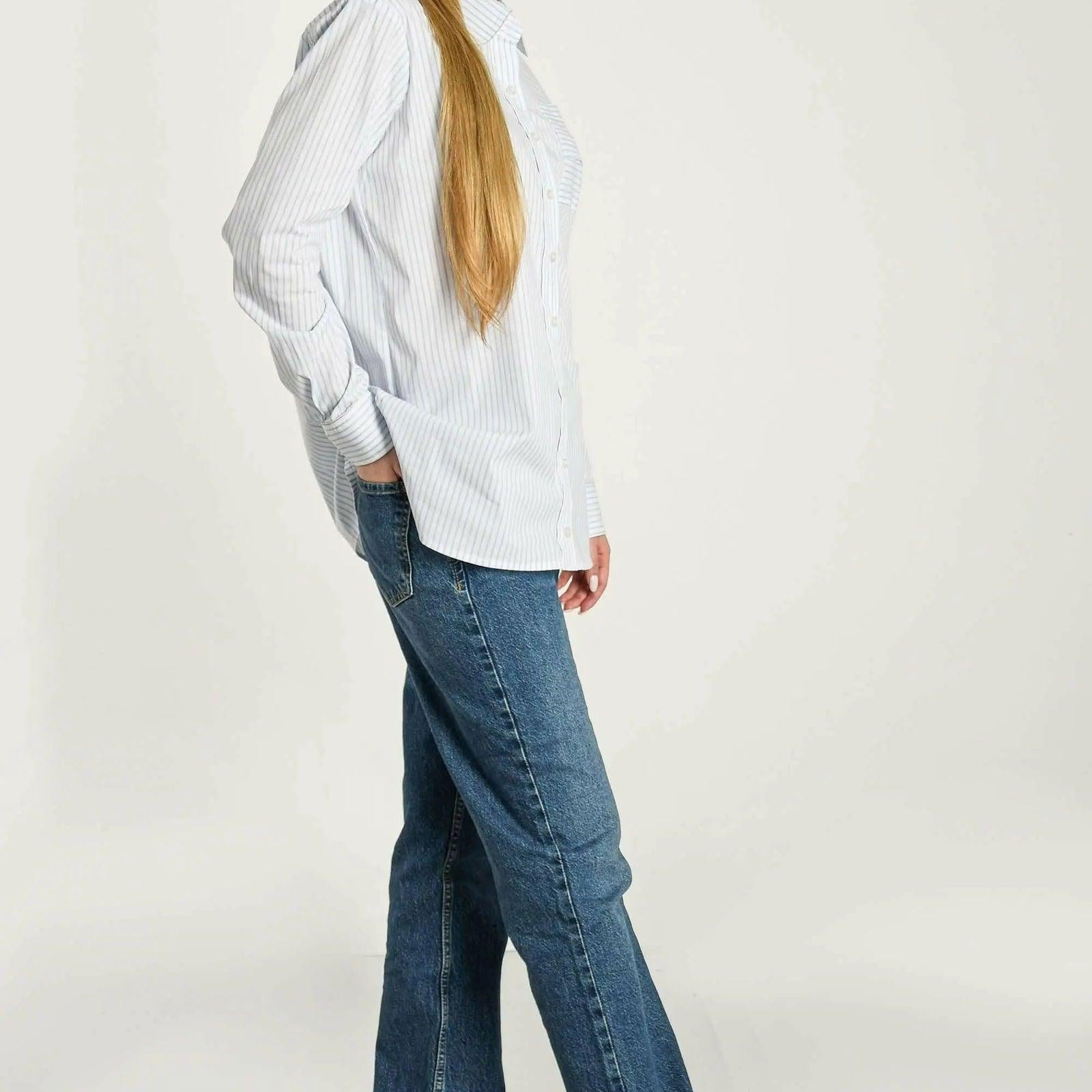 Paula Luźne oversize koszule damskie dzień i od święta - LADY-ANNE