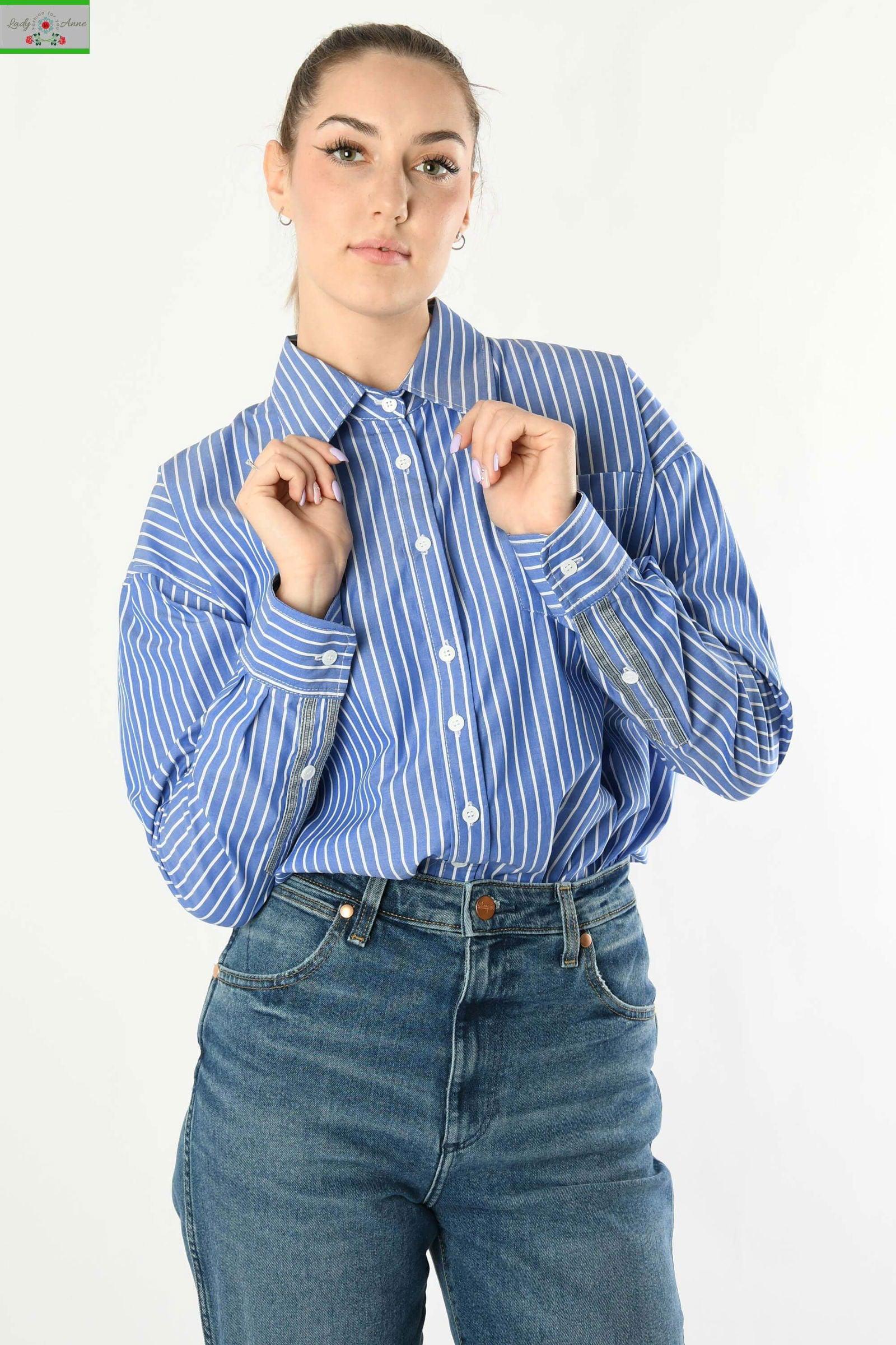 Rosetta sportowa casualowa koszula damska - LADY-ANNE