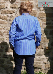 Rosette luzna elegancka buisness koszula damska - LADY-ANNE