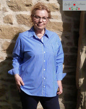 Rosette luzna elegancka buisness koszula damska - LADY-ANNE