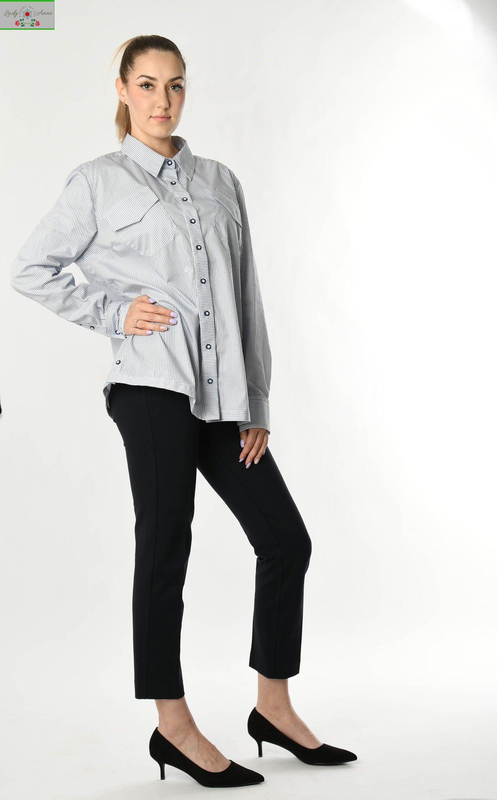 DALIDA elegancka casual koszula damska - LADY-ANNE