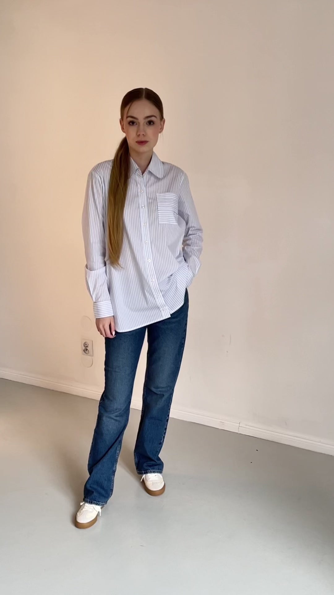 Paula Luźne oversize koszule damskie