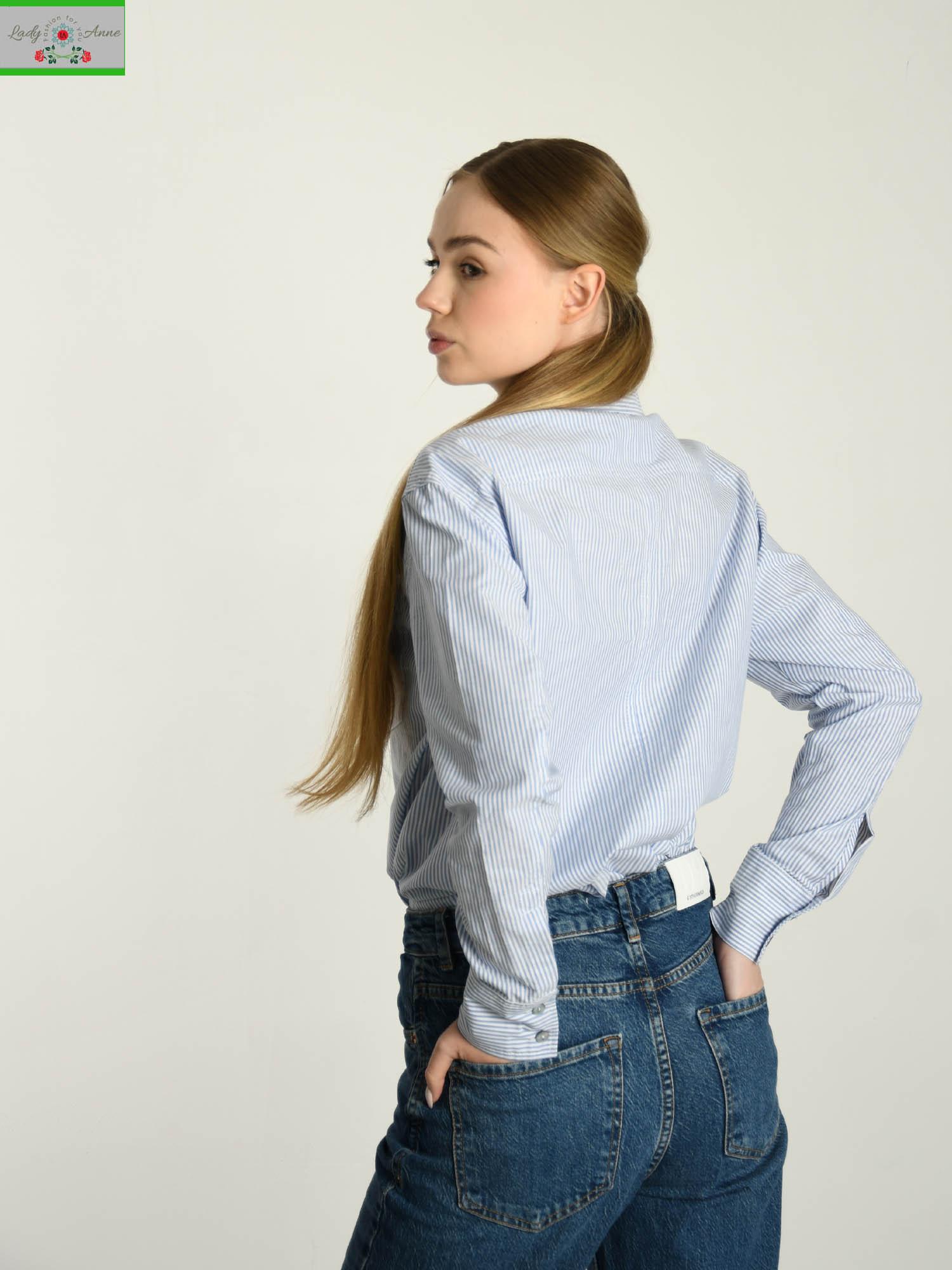 Lorenza sportowa koszula damska - LADY-ANNE