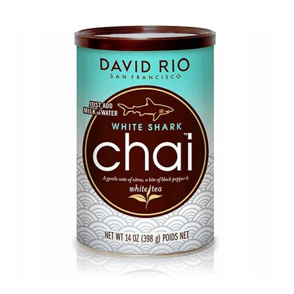 Herbata biala z pieprzem Chai w proszku David Rio White Shark 398 g